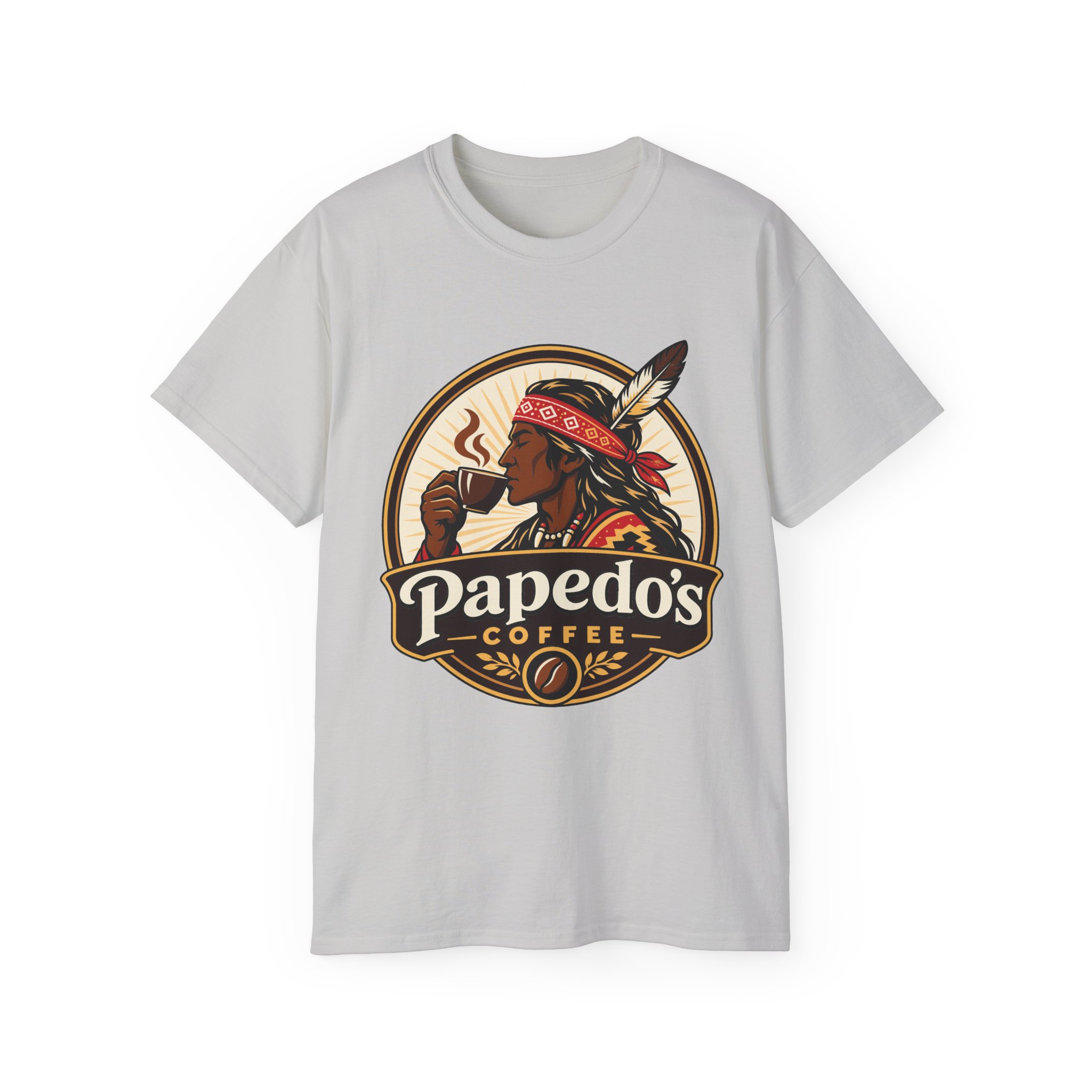 Coffee Tee — Papedo's Coffee Logo Shirt - Image 13