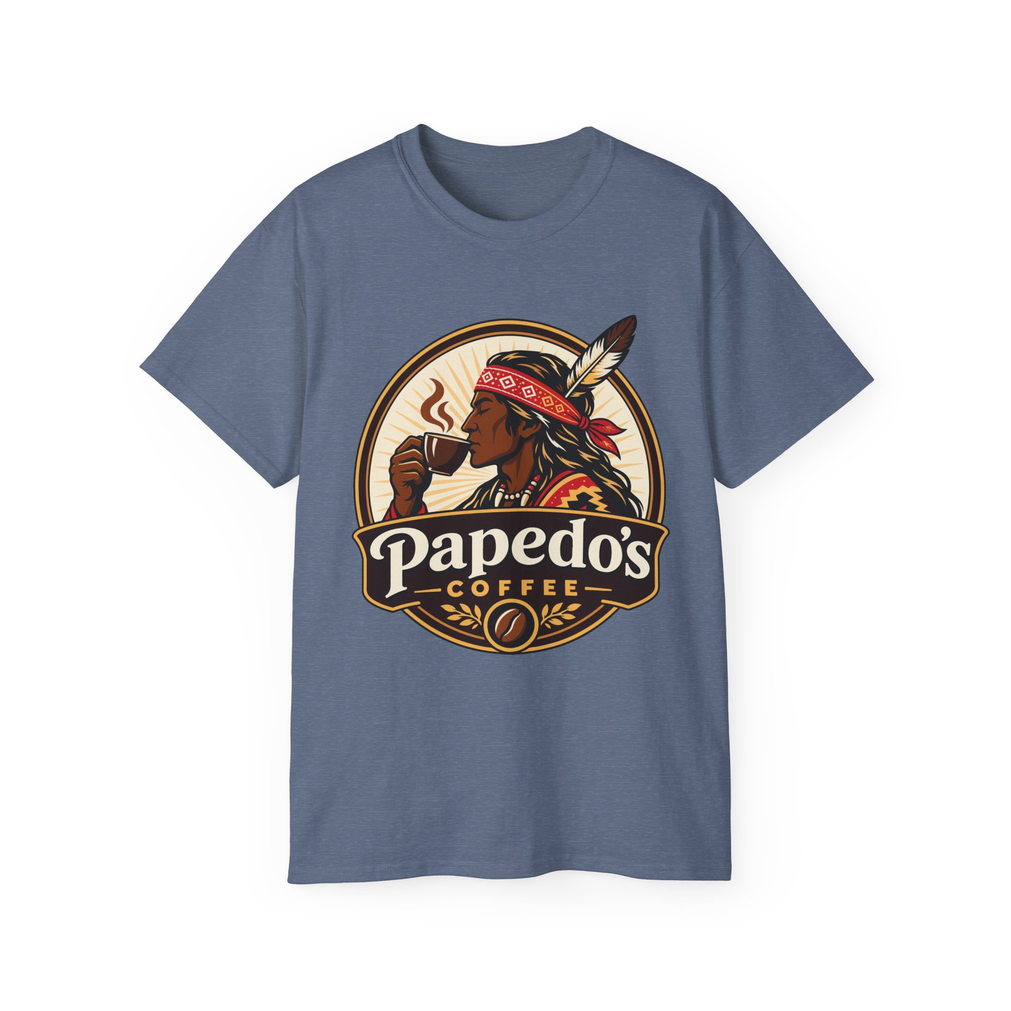 Coffee Tee — Papedo's Coffee Logo Shirt - Image 33