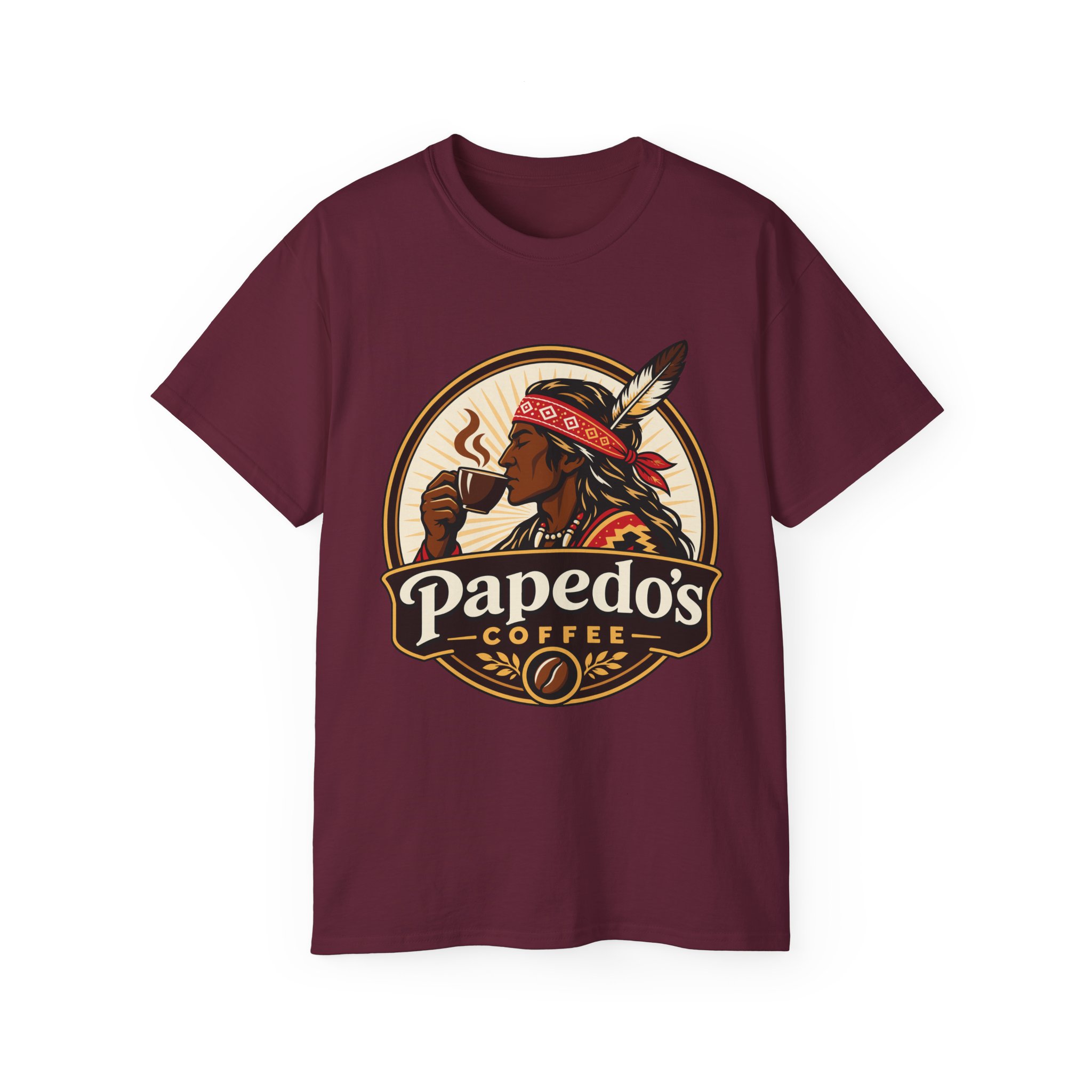 Coffee Tee — Papedo's Coffee Logo Shirt - Image 21
