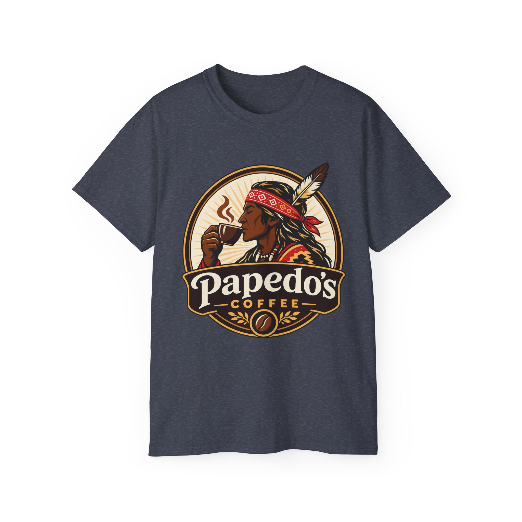 Coffee Tee — Papedo's Coffee Logo Shirt - Image 41