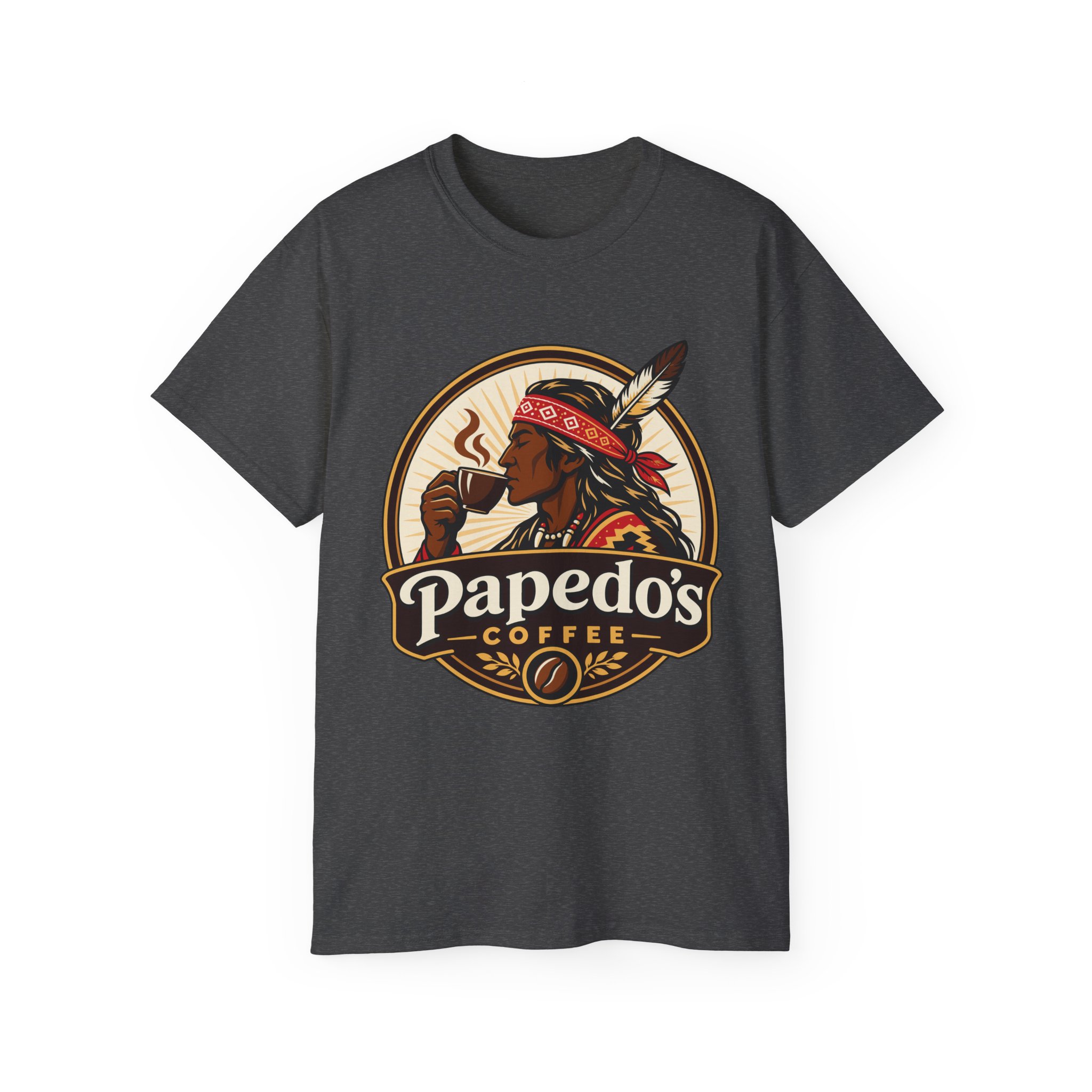 Coffee Tee — Papedo's Coffee Logo Shirt - Image 29