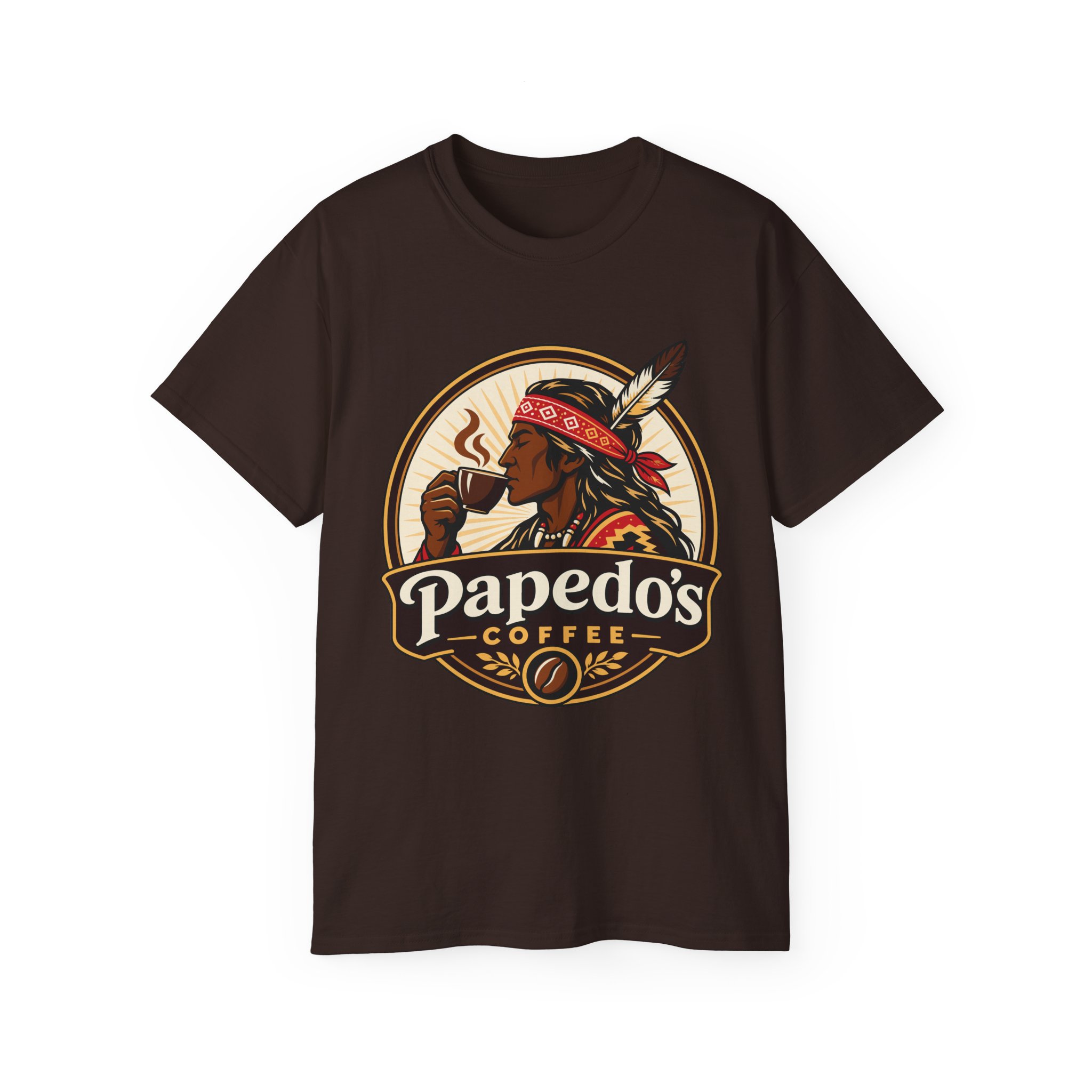 Coffee Tee — Papedo's Coffee Logo Shirt - Image 25