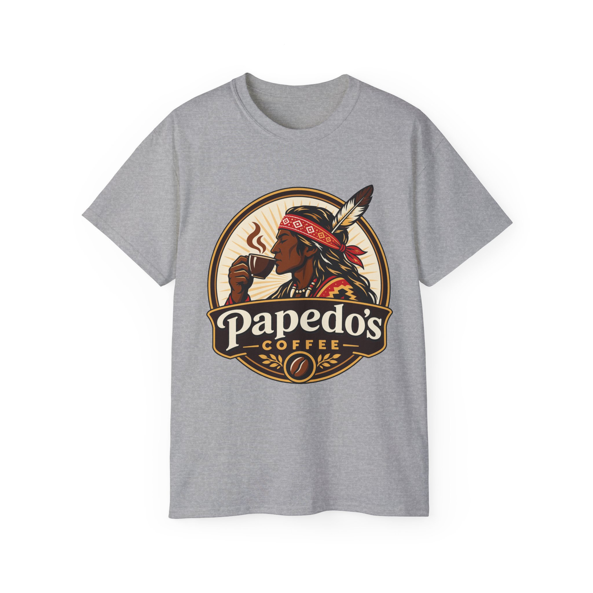Coffee Tee — Papedo's Coffee Logo Shirt - Image 17